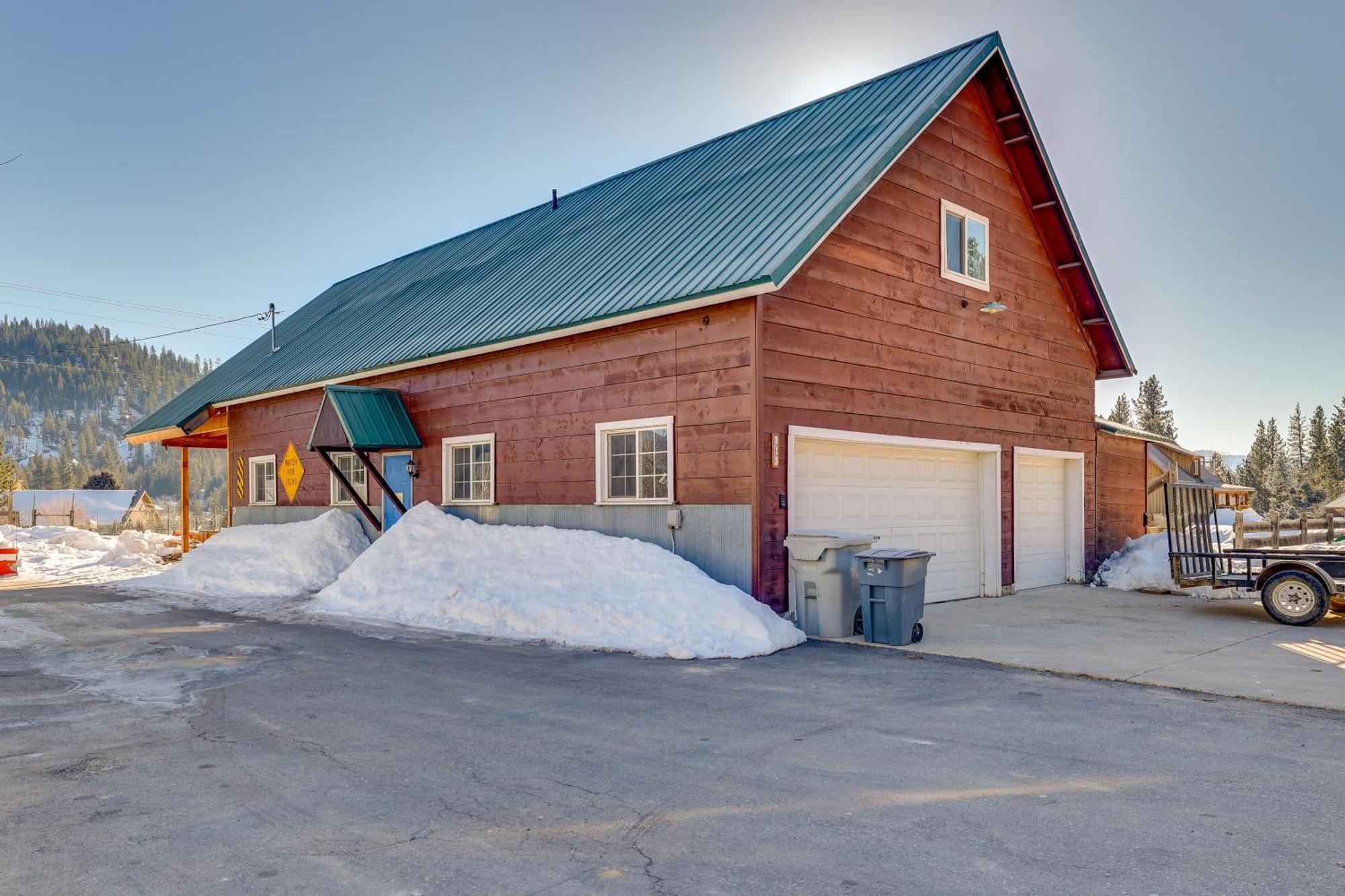 Garden Valley Apartment With Hot Tub And Mtn Views! Crouch Exterior photo